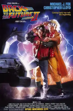 Back to the Future Part II poster