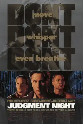 Judgment Night poster
