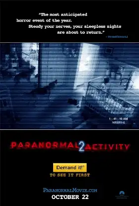 Paranormal Activity 2 poster
